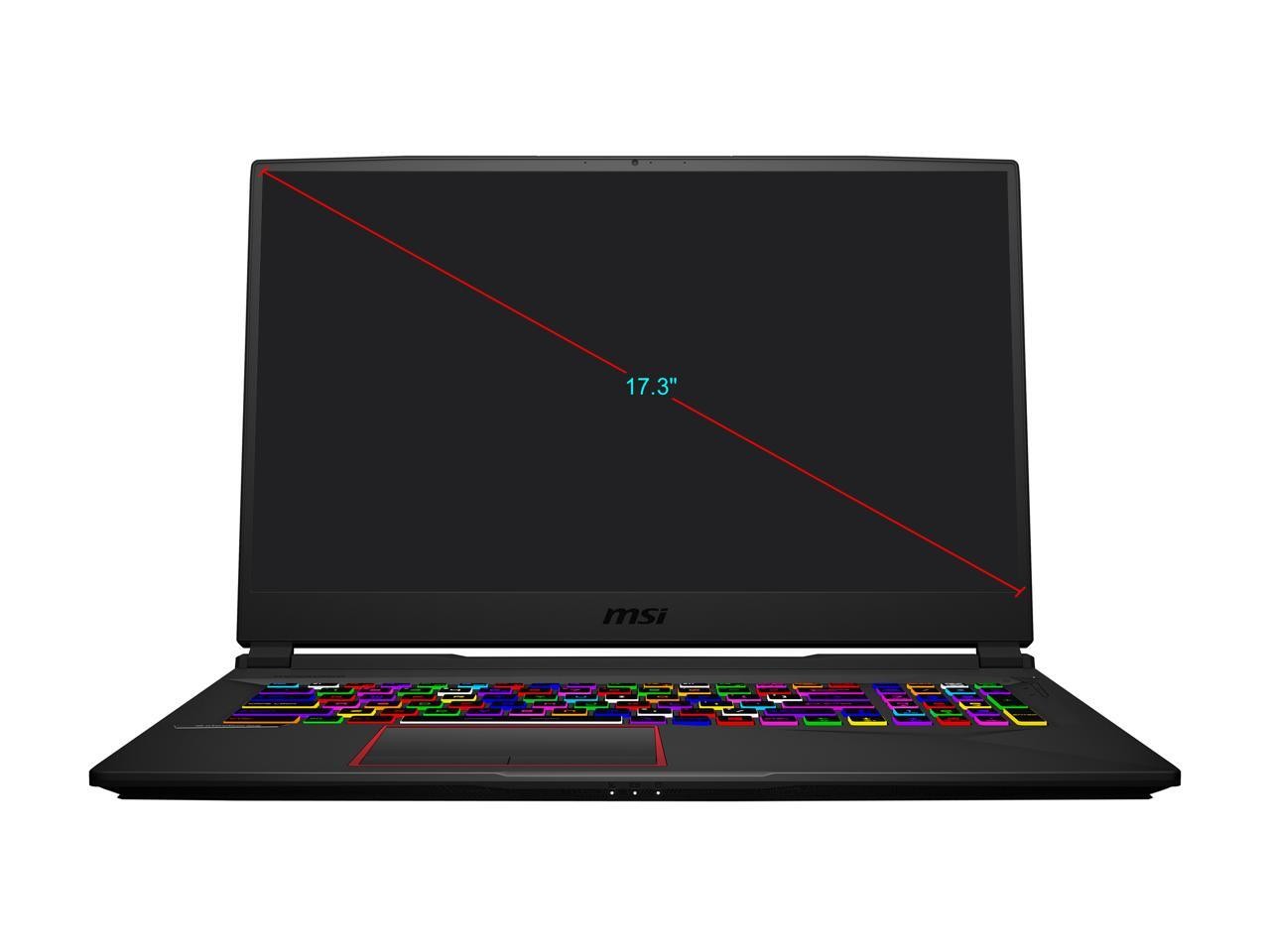 MSI GE Series GE75 Raider 10SGS-223 17.3″ 300 Hz IPS Intel Core i7 10th Gen 1075