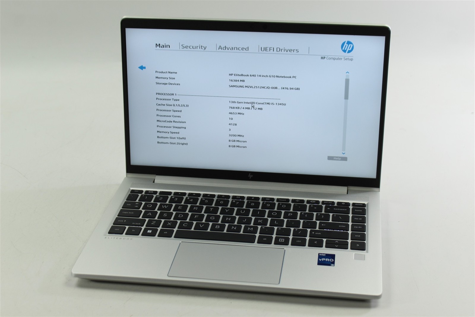 HP EliteBook 640 G10 14″ FHD i5-1345U 1.6GHz 512GB SSD 16GB RAM W11P
