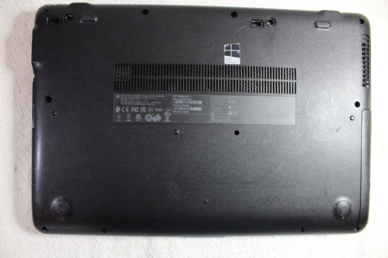 HP ProBook 650 G2-Core i5 6200u@2.30GHz-8GB-256GB SSD-Win 11-WebCam-Read All