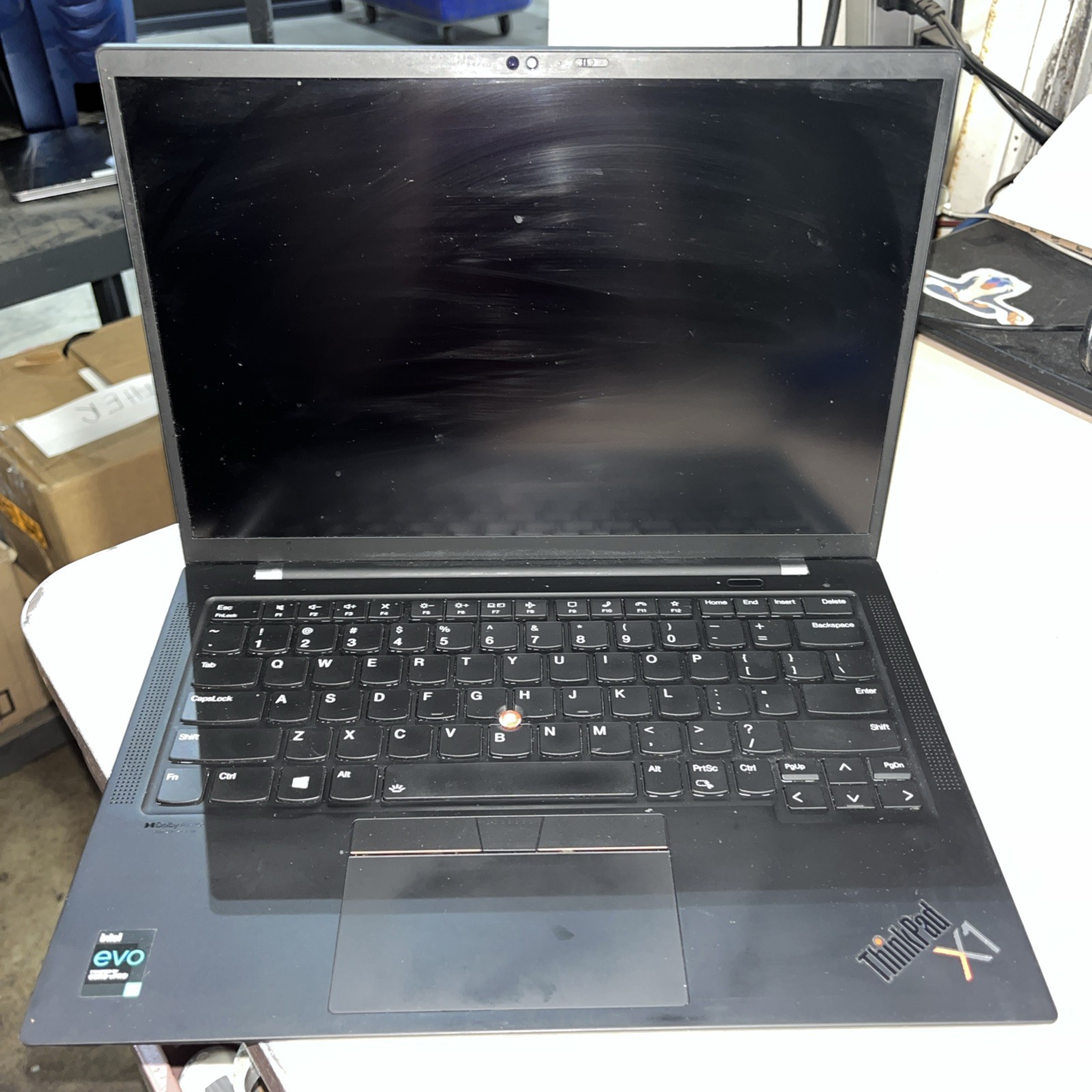 LENOVO THINKPAD X1 CARBON GEN 9 INTEL CORE I7-1185G7 3.00GHZ 16GB RAM NO HD