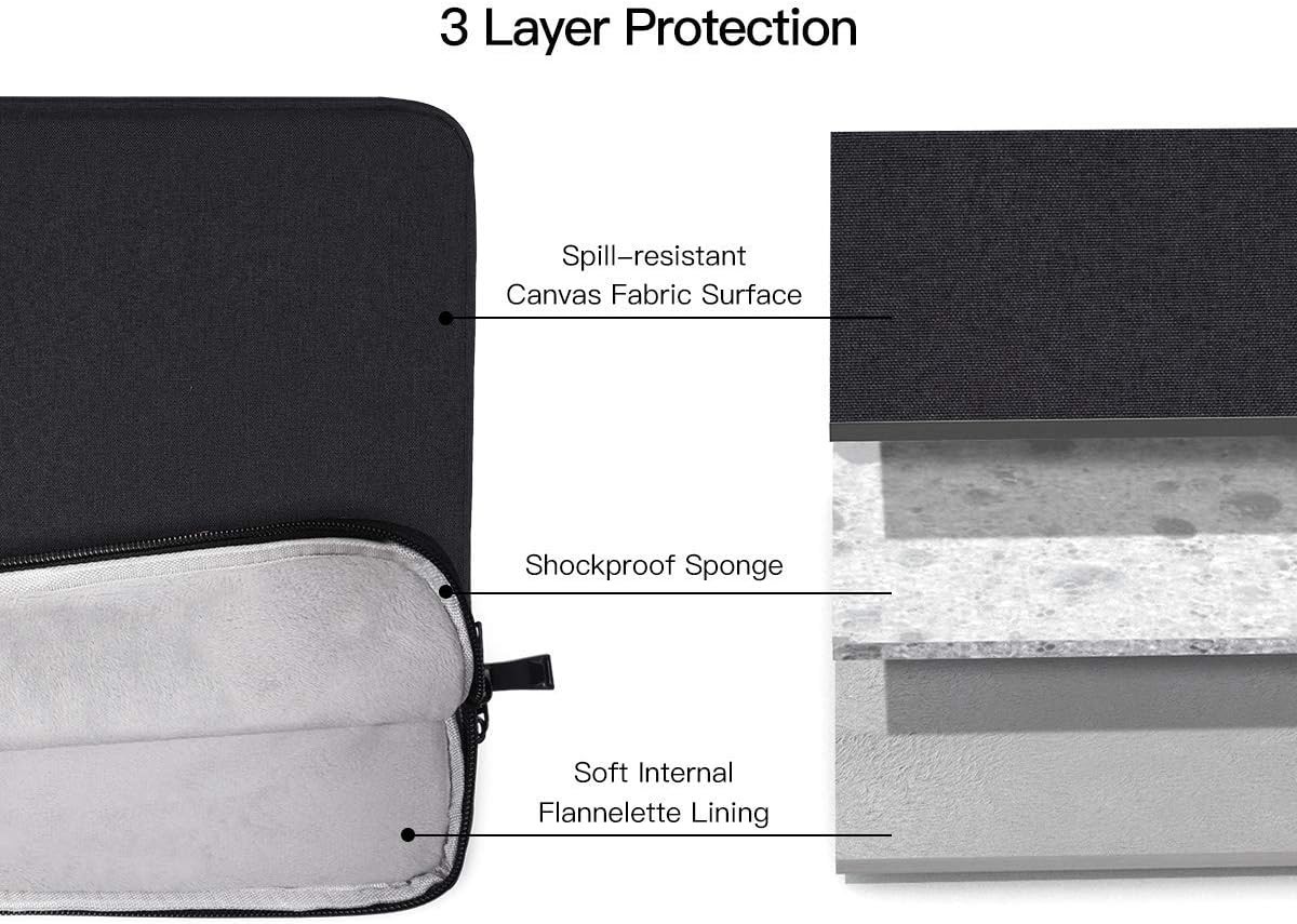 17.3 Inch Laptop Carry Case Sleeve for HP Envy 17, Acer Predator 17, Dell Inspir