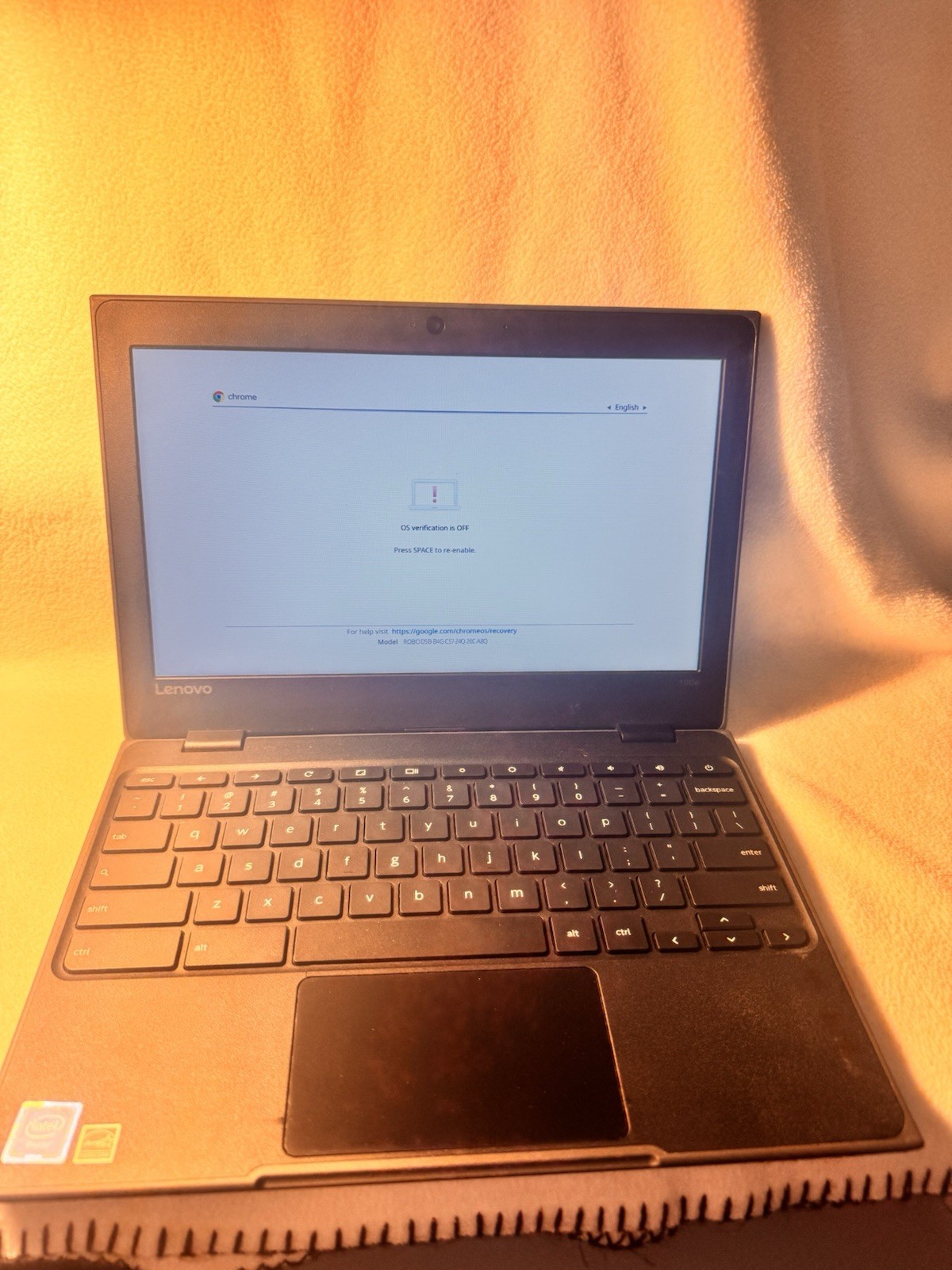 Lenovo Chromebook 100e 2nd Gen 11.6 Black Built-in Webcam Wi-Fi Chrome OS