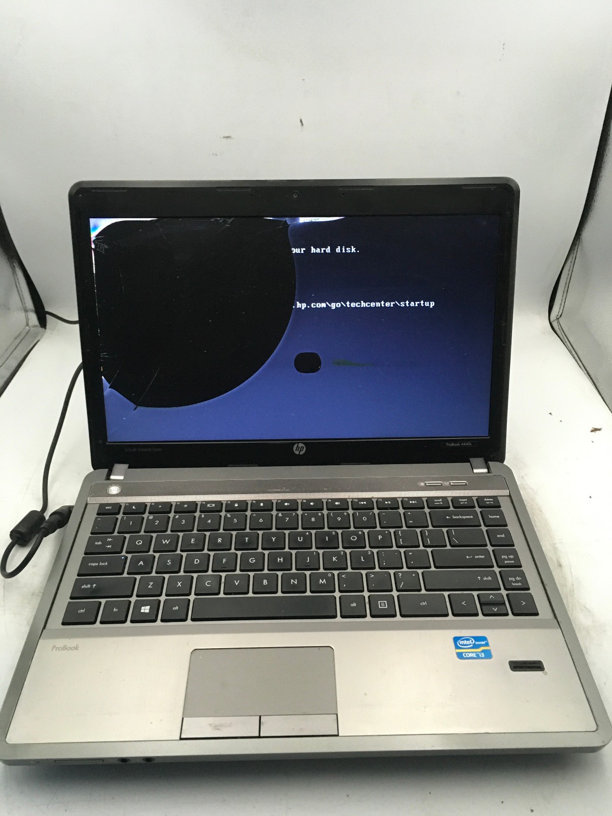 HP PROBOOK 4440S – FOR PARTS/BAD LCD – INTEL I5 3RD GEN – 8GB RAM – READ DESC-BB