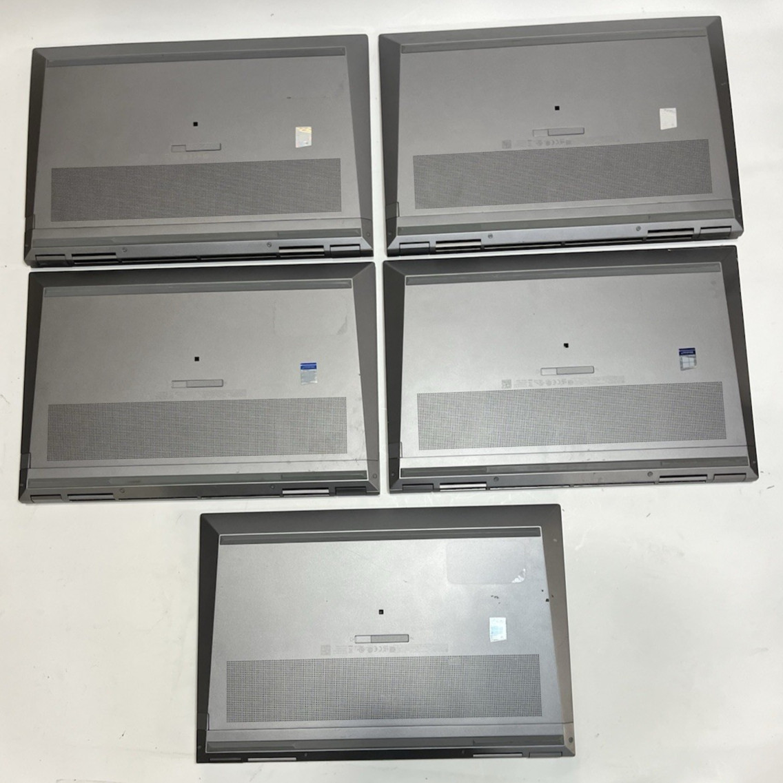 LOT OF 5 HP ZBook Fury 15 G7 i7-10850H – 8GB RAM – 512GB NVMe – 4GB T2000 – W11P