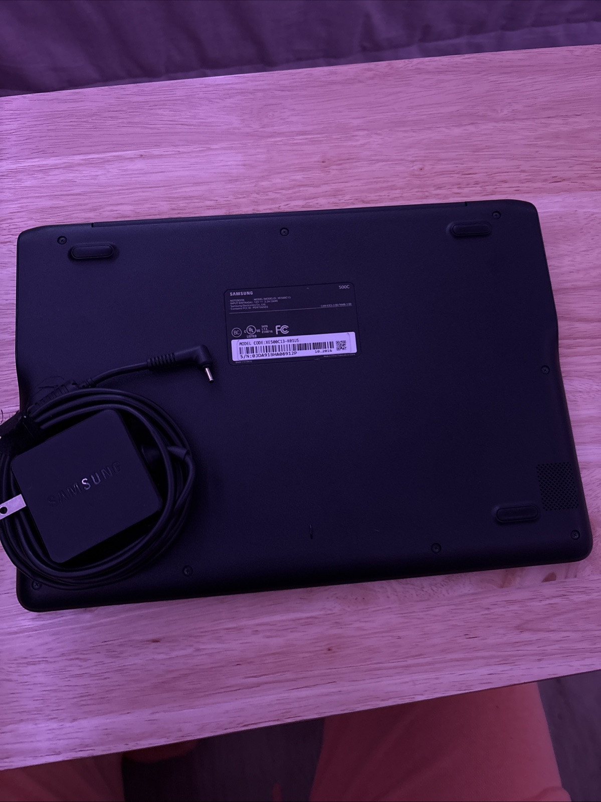 Samsung Chromebook 3 XE500C13 11.6 in. 4GB RAM 32GB SSD Intel Celeron N 2.48GHz