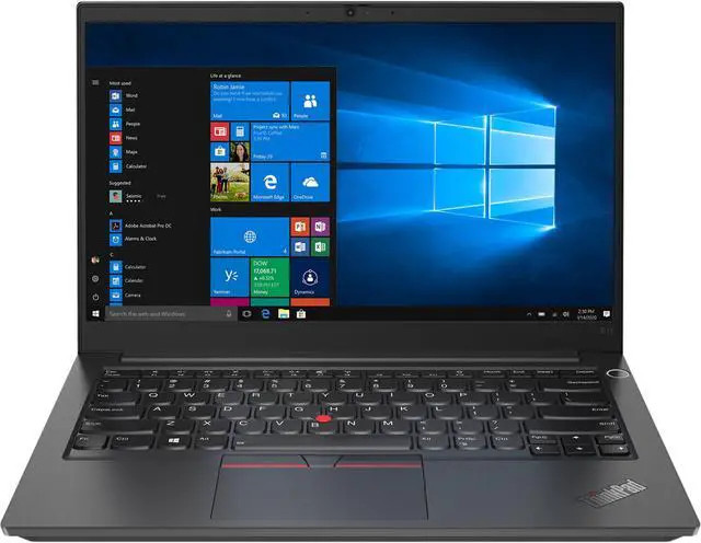 Lenovo ThinkPad E14 Gen 2 14 in 8GB RAM 256GB SSD Core i5-1135G7 Win11P Black