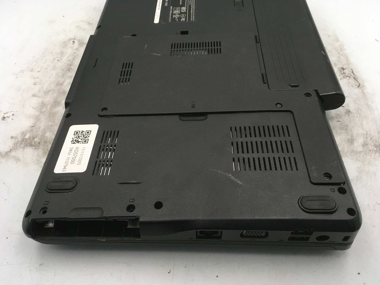 DELL INSPIRON 1545 – BOOTS TO BIOS – INTEL 2 DUO T6600 – 2GB RAM – READ DESC -BB