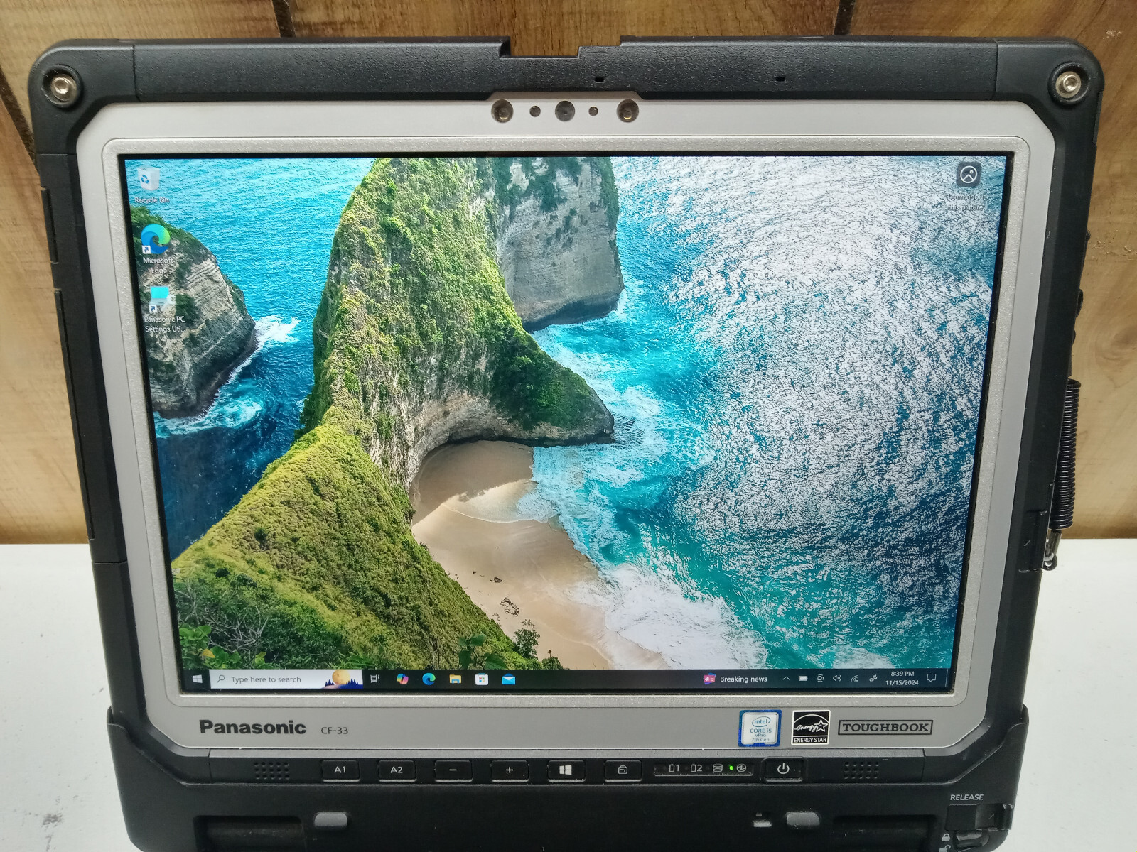 PANASONIC TOUGHBOOK CF-33 , i5-7300, 1TB, 16GB RAM, 2-HD BATTS 4G & GPS