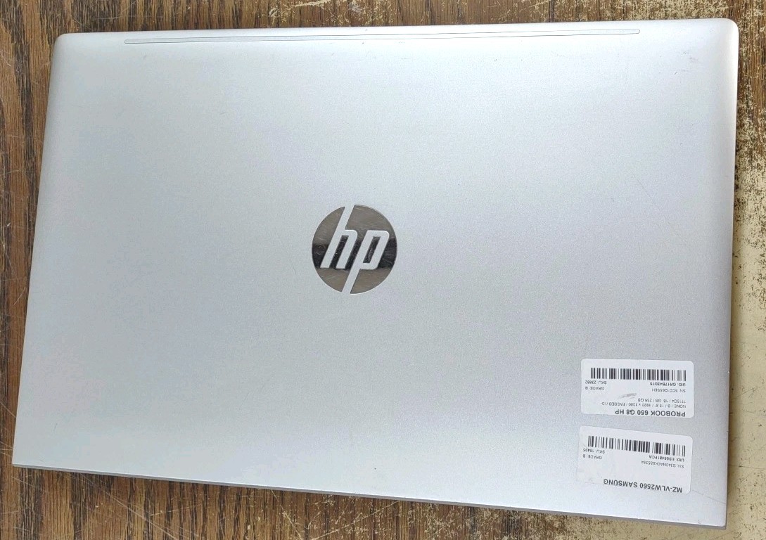 HP ProBook 650 G8 Notebook PC W/ i3-1115G4 3.00GHz, 256GB SSD, 16GB RAM.