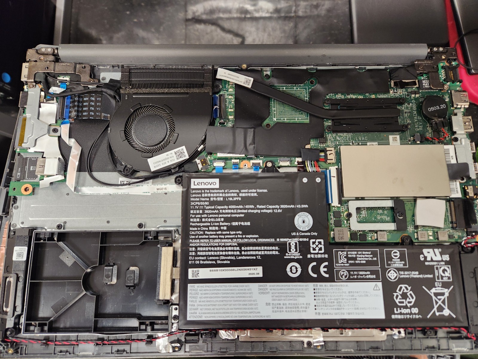 Lenovo ThinkBook 15-IIL Intel Core i5-10th Gen Laptop for Repair #0469