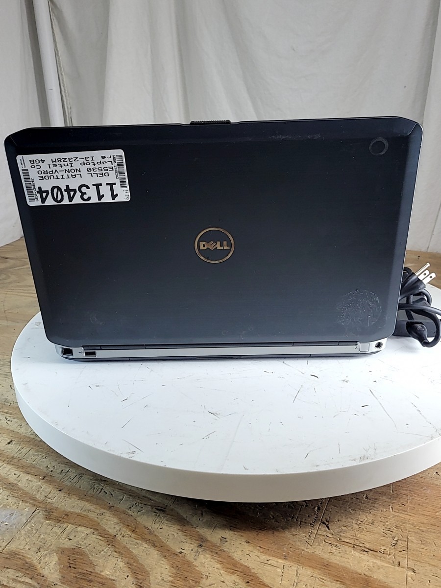 DELL LATITUDE E5530 NON-VPRO Laptop Intel Core I3-2328M 4GB 250GB SEE NOTES