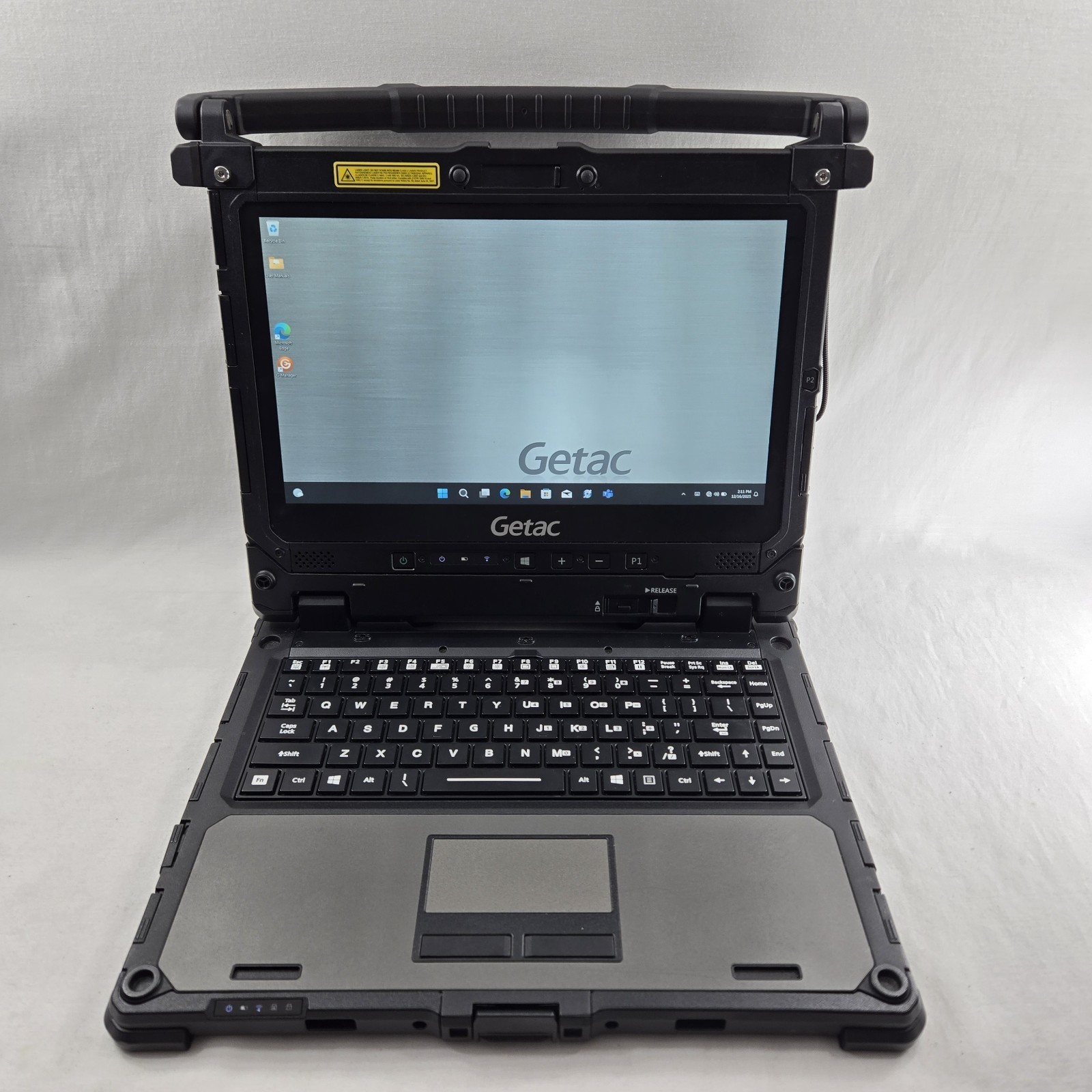 GETAC K120 Toughbook 12.5″ i5-8250U 1.60GHz 512GB SSD 16GB – 4G – GPS – Grade B