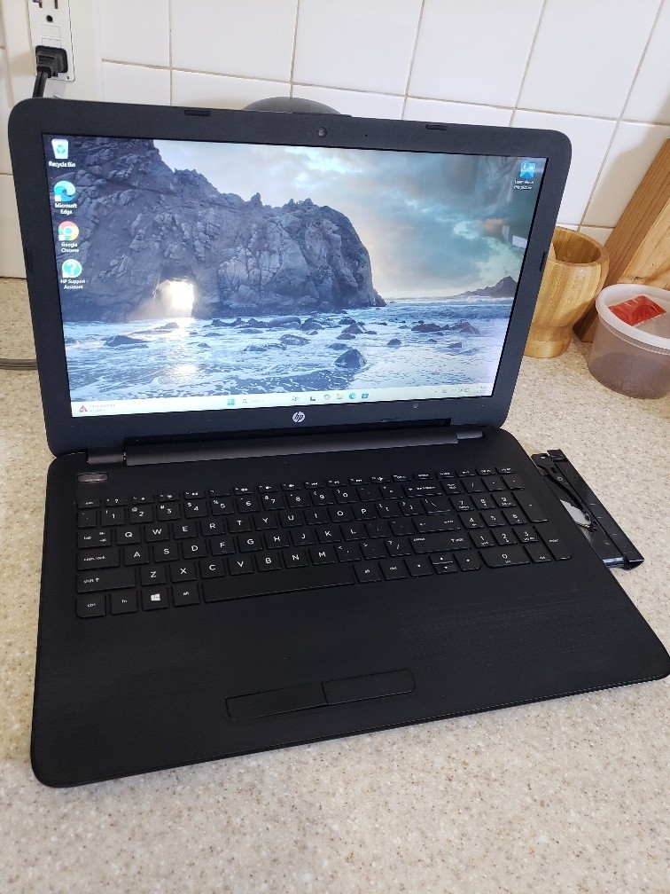 HP 15-BA079DX AMD A10-9600P 500GB SSD 8GB RAM WIN 11 TOUCHSCREEN LAPTOP