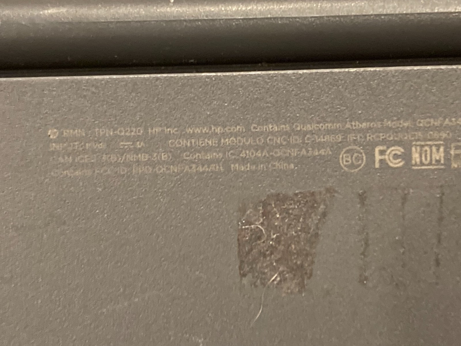 HP Chromebook 11 G6 EE Gray TPN Q220