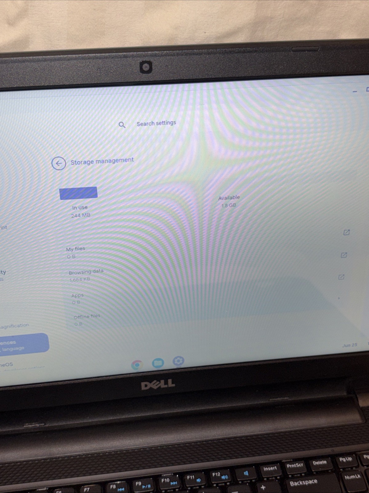 Dell Inspiron 15-3521 / Intel Pentium 2117U @ 180GHz 4GB RAM, 2 GB, Chrome OS