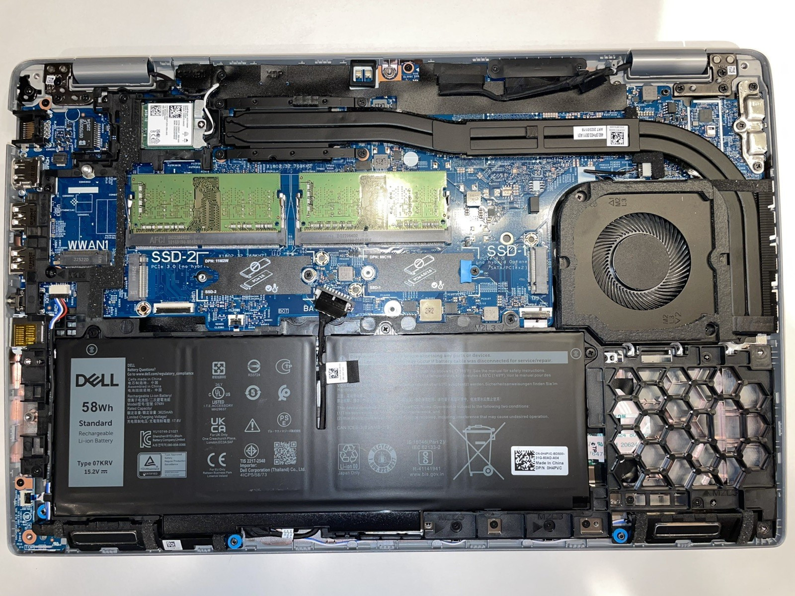 Dell Latitude 5530 Core i5-1235U @4.40GHz 16GB DDR4-3200MHz RAM ***No HDD/SSD***