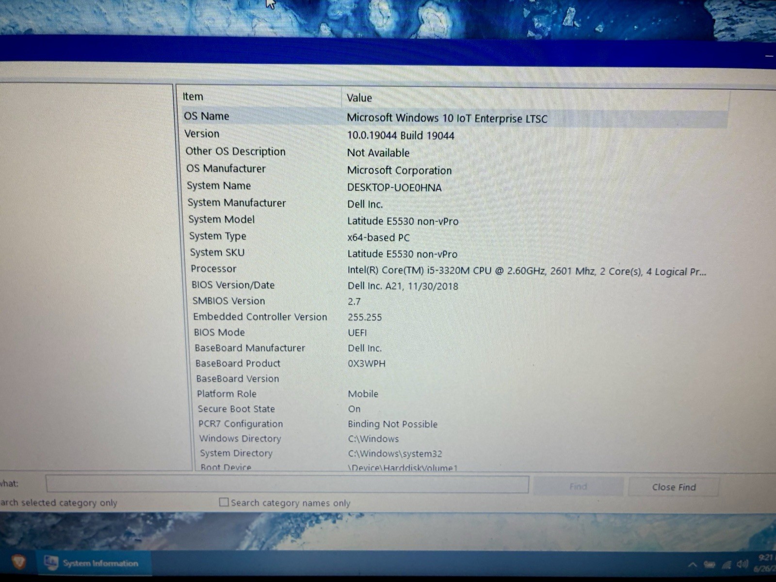 Dell Latitude E5530 (512GB SSD, Intel Core i5 3rd Gen, 2.90 GHz, 16GB) Laptop.