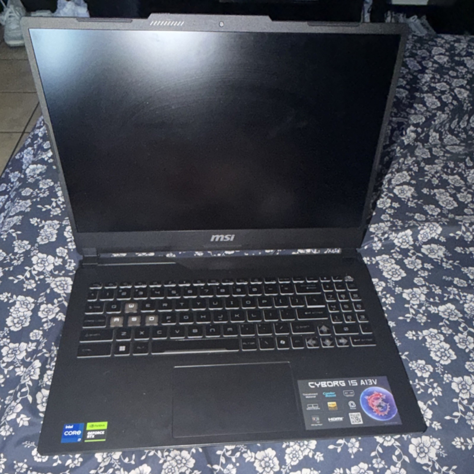 MSI Cyborg 15 A13V 15.6″ i7-13620H RTX 4060 32GB 1TB SSD W11H Black