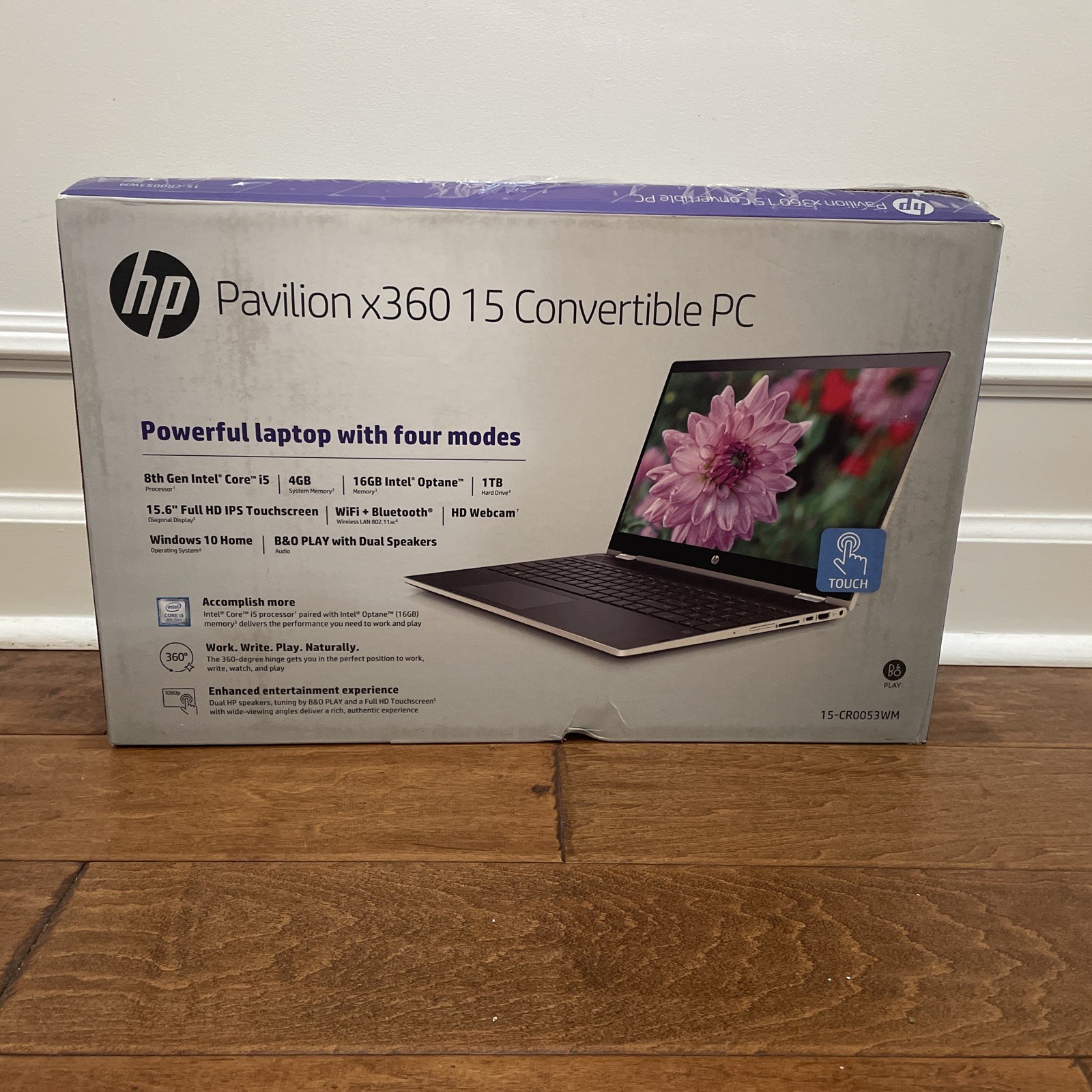 HP Pavilion x360 15 Convertible PC 15.6 Full HD IPS WiFi+Bluetooth Webcam. 1TB