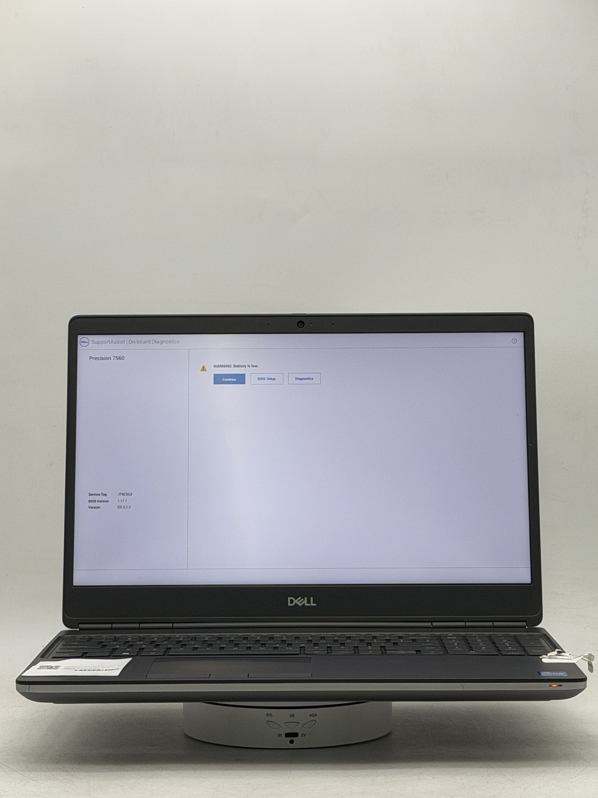 Dell Precision (7560) 15.6″ i7-11850H 40GB 256GB NO OS Read