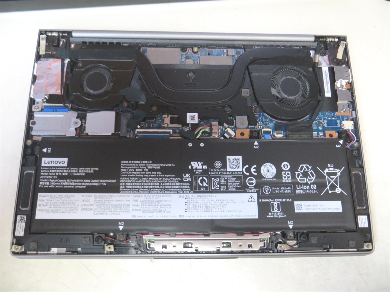 Touchscreen Issue Lenovo ThinkBook 13s G2 ITL Intel i7-1165G7 2.8GHz 16GB 512GB