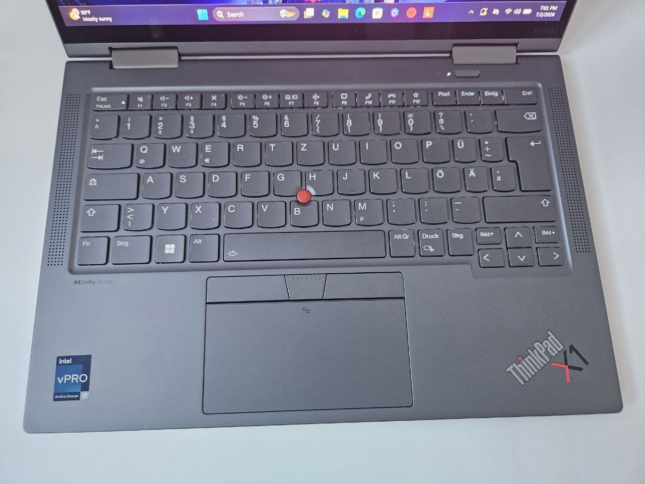 ThinkPad X1 Yoga Gen 8 14-inch 4K OLED i7-1365U 16GB 256Gb Warranty GERMAN
