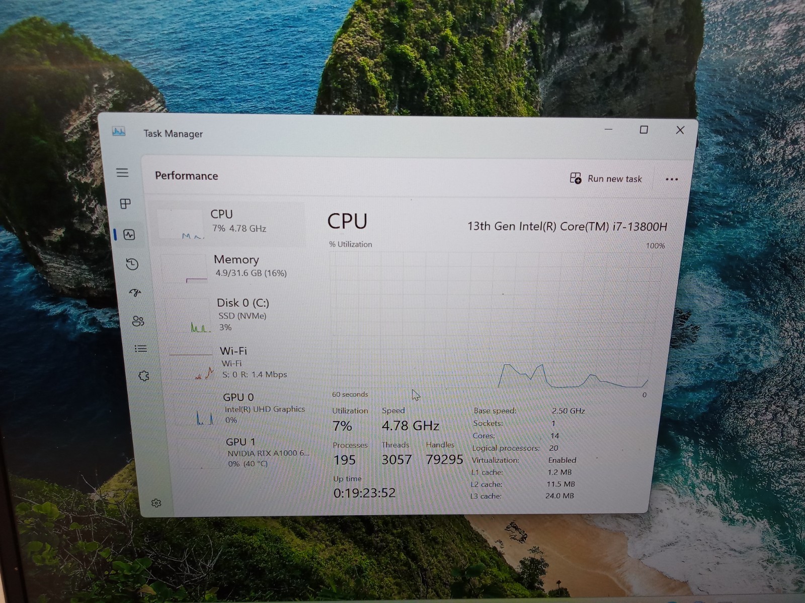 Hp ZBook Power G10 | i7-13800H@2.5GHZ | RTX 1000 | 32GB RAM 1TB SSD Win 11P