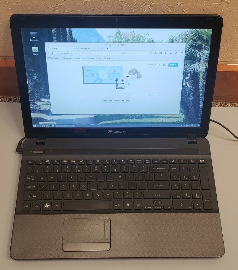 GATEWAY NV55517u 1.9GHz AMD A4-3300M HD GRAPHICS 3GB RAM 320GB HDD WIFI LINUX