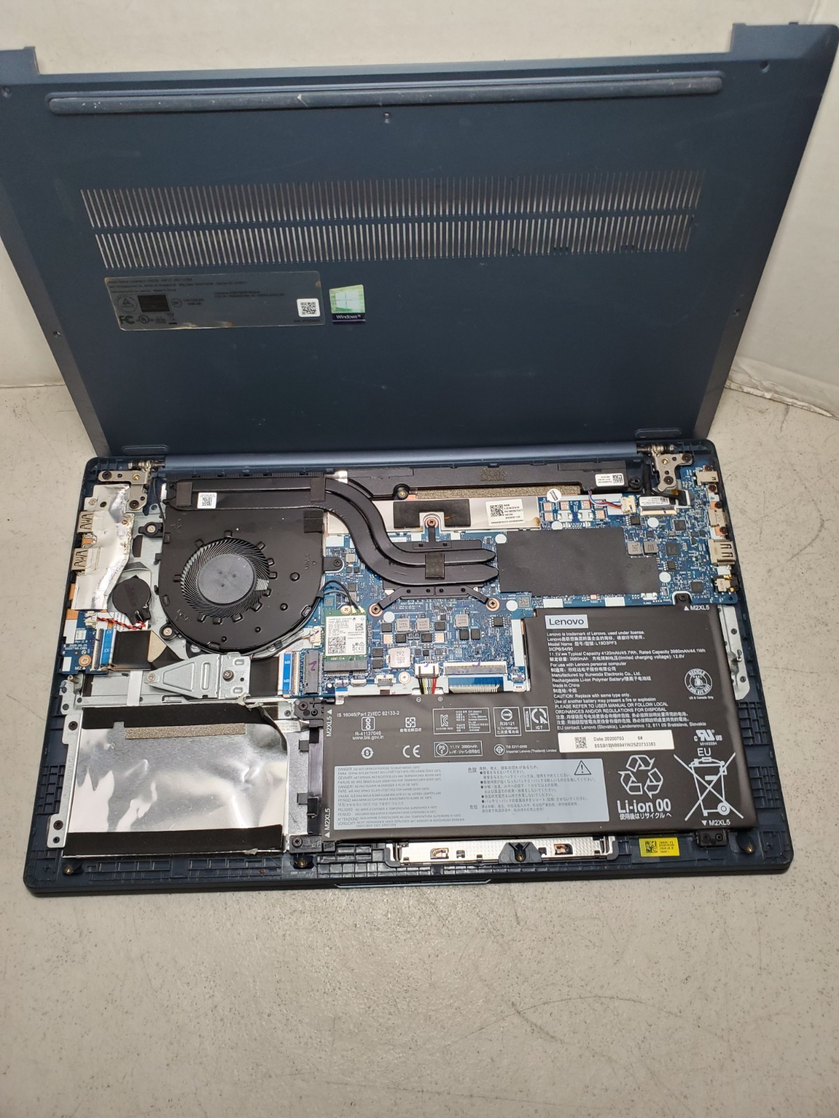 LENOVO IDEAPAD 5 15IIL05 Core I7-1065G7 16GB RAM No SSD/OS! #69