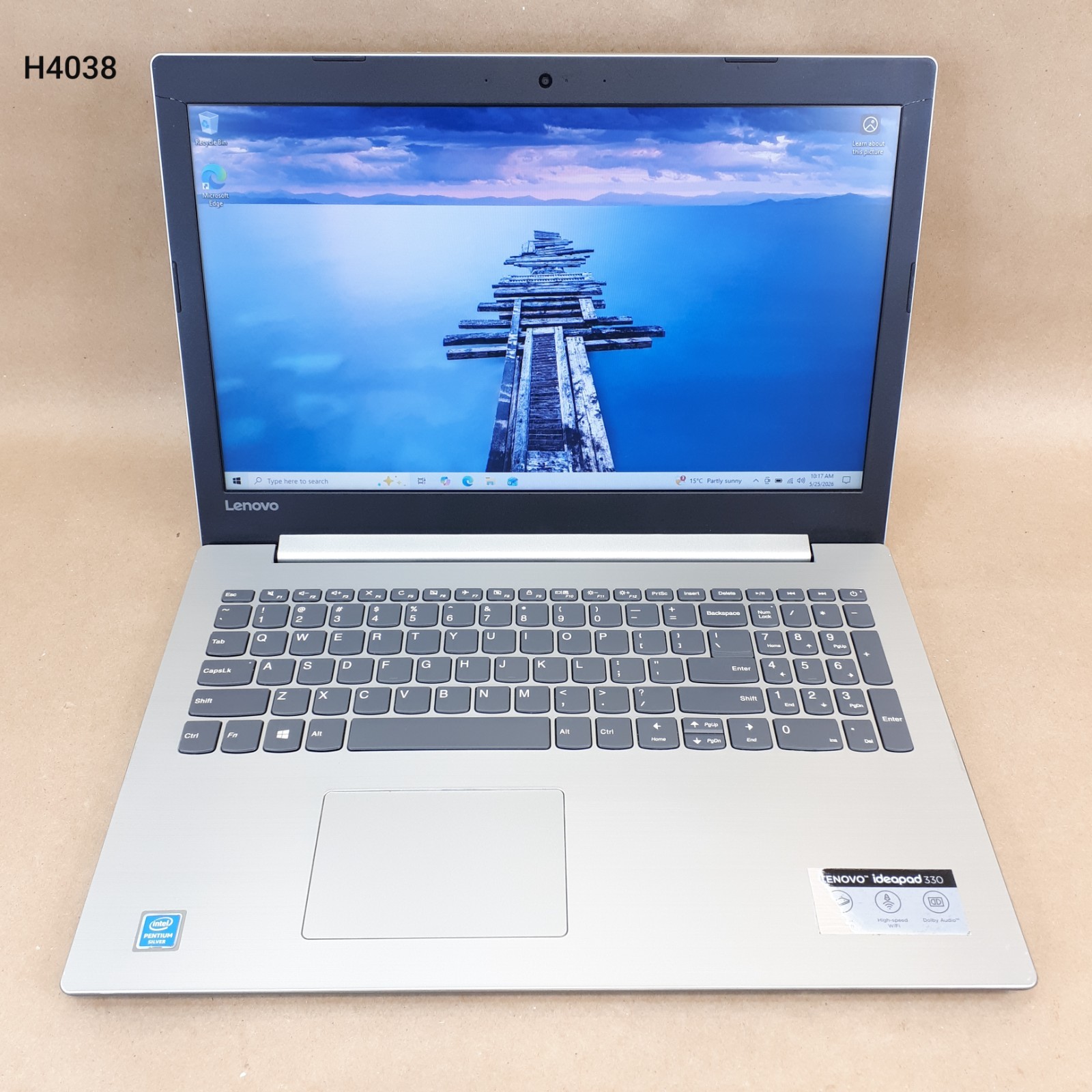Lenovo Ideapad 330-15IGM 15.6″ Laptop Pentium Silver 4GB RAM 500GB W10H H4038