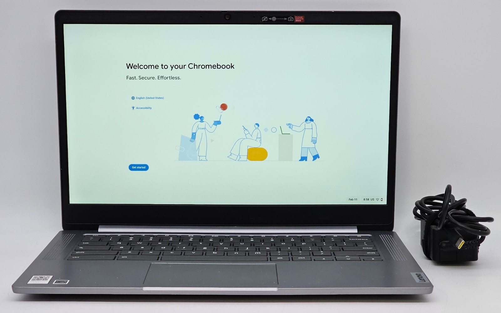 Lenovo IdeaPad 3 14M836 – 14″ Chromebook – MT8183 @ 2.00GHz 4GB RAM 64GB SSD