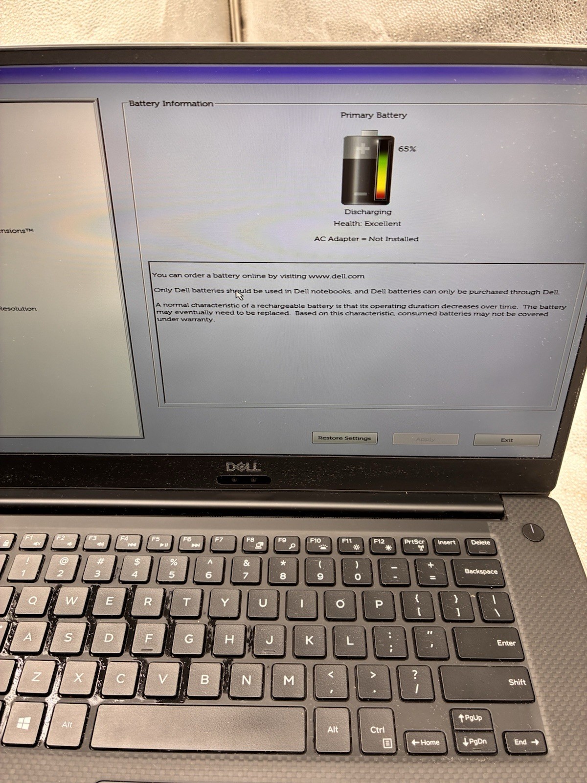 Dell Precision 5540 i7-9850H 2.60 GHz 32GB RAM No SSD Nvidia T2000
