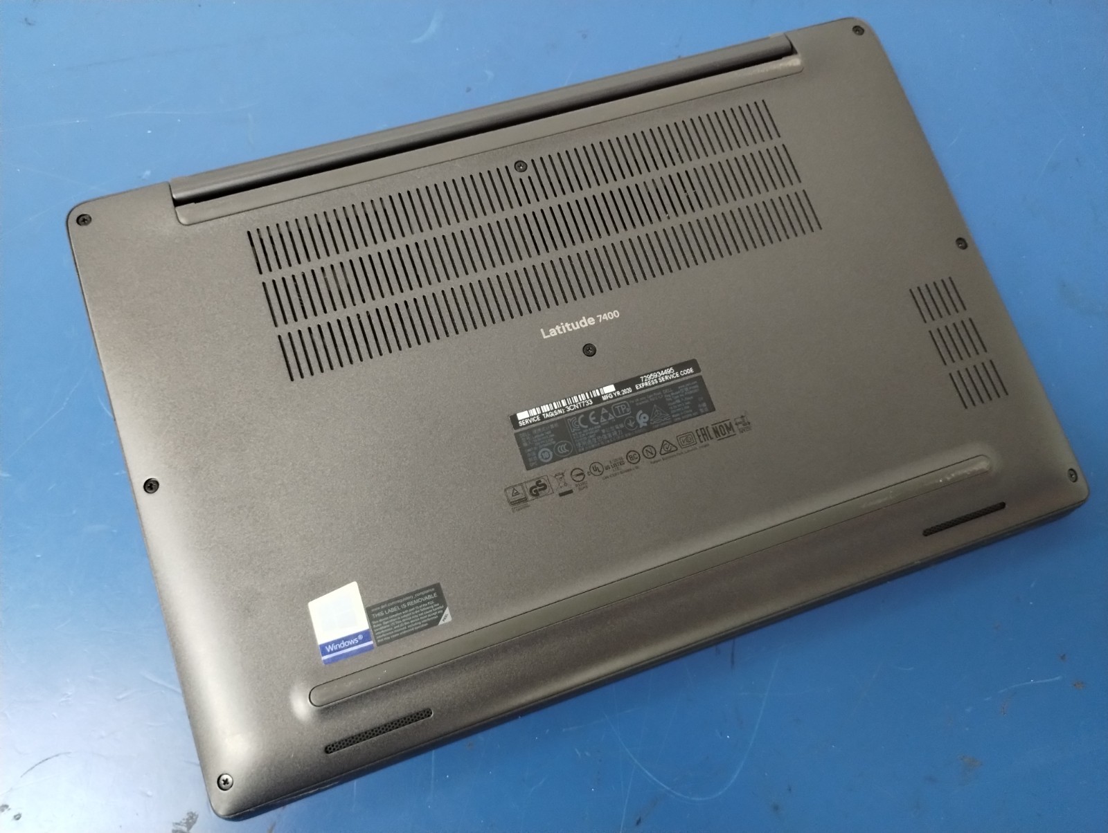 Dell LATITUDE 7400, i7-8665U, 20 GB RAM, UHD Graphics 620, 14 INCH SCREEN