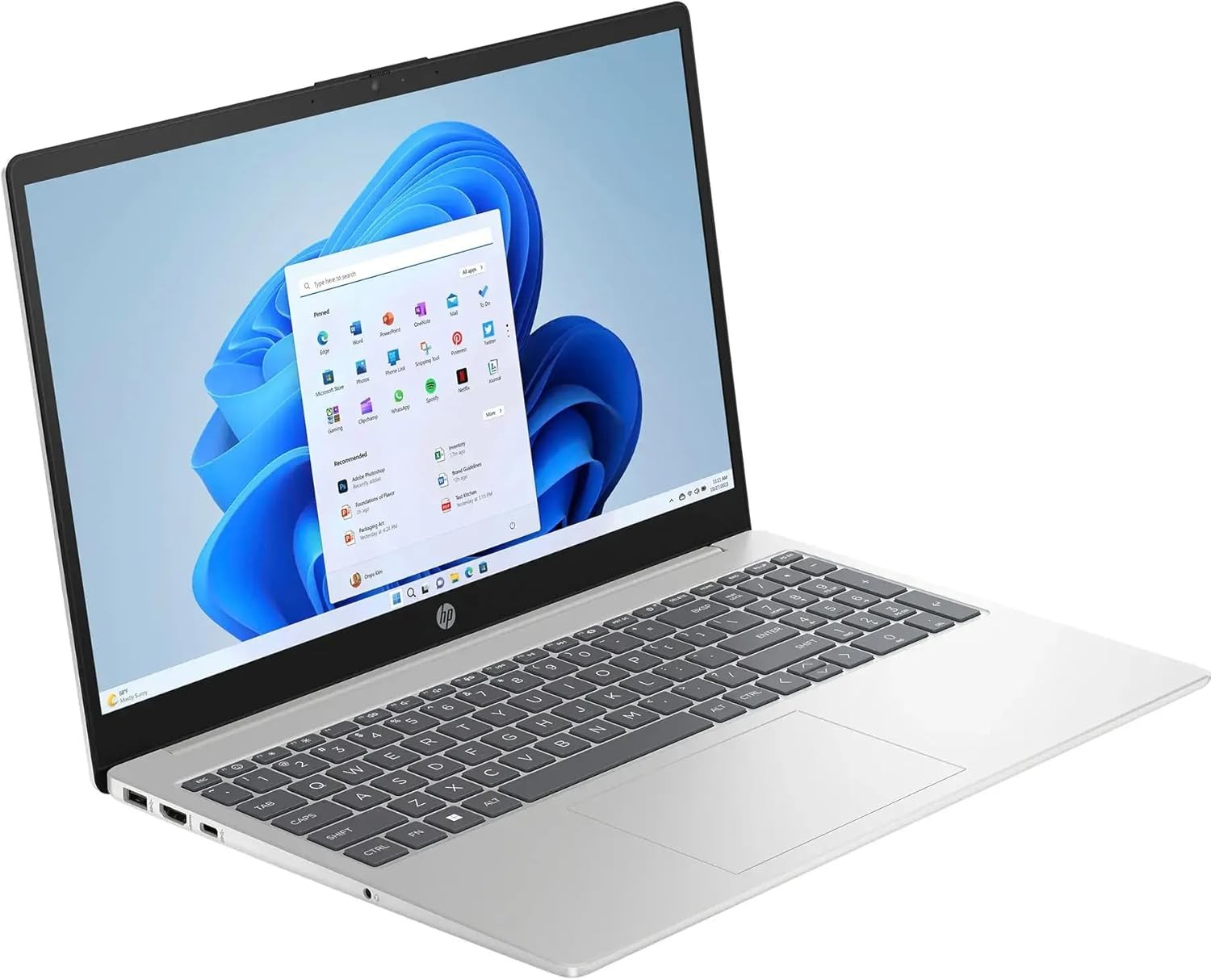 HP 15.6″ Business Laptop HD Touchscreen Intel Core i3-1215U 8GB RAM 256GB SSD