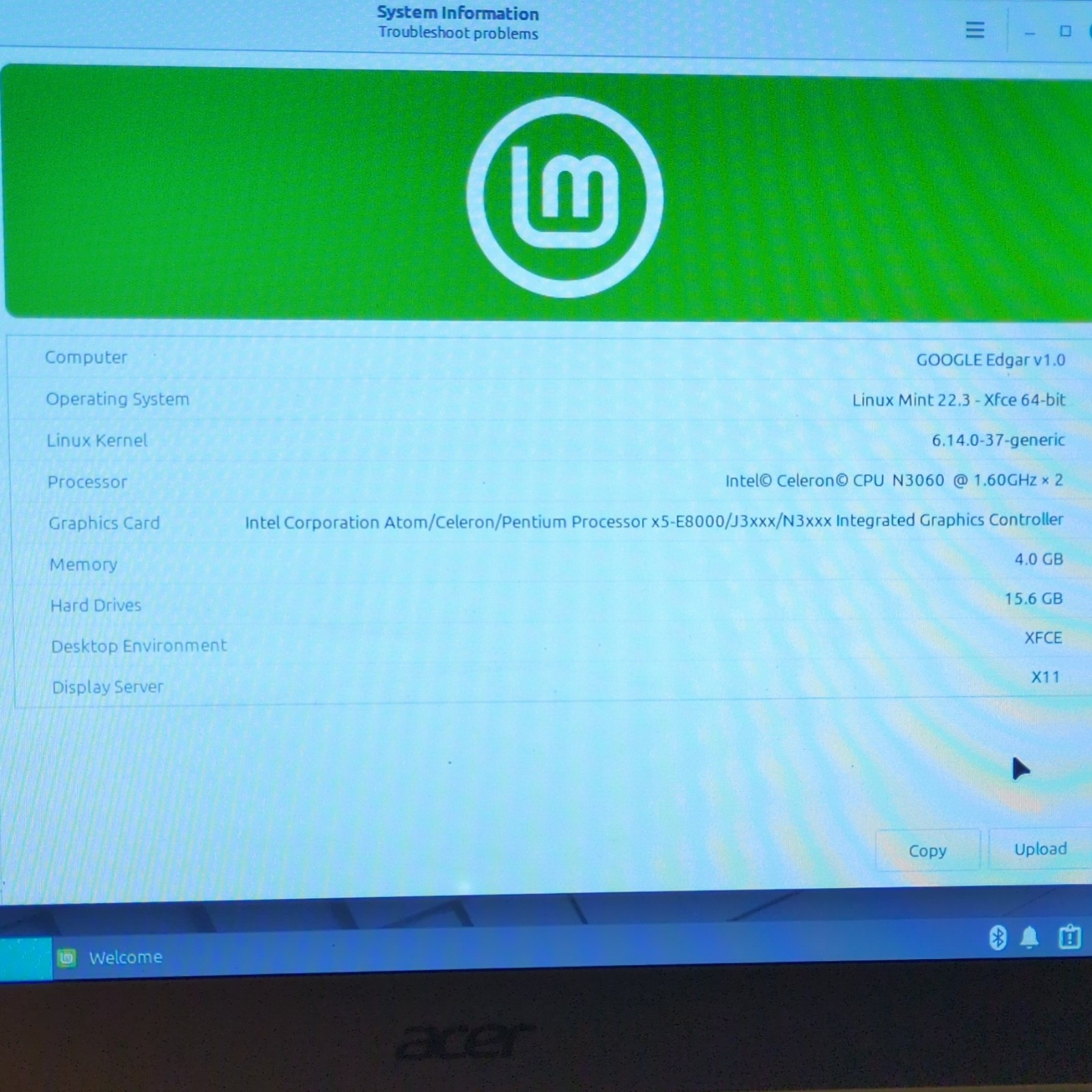 Acer Chromebook 14 CB3-431 4GB 16GB eMMC w/ Charger (LINUX, READ DESCRIPTION)