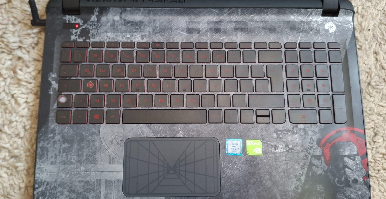 HP Star Wars Special Edition Laptop 15-an031ng -250GB SSD & 12GB RAM. VIDEO