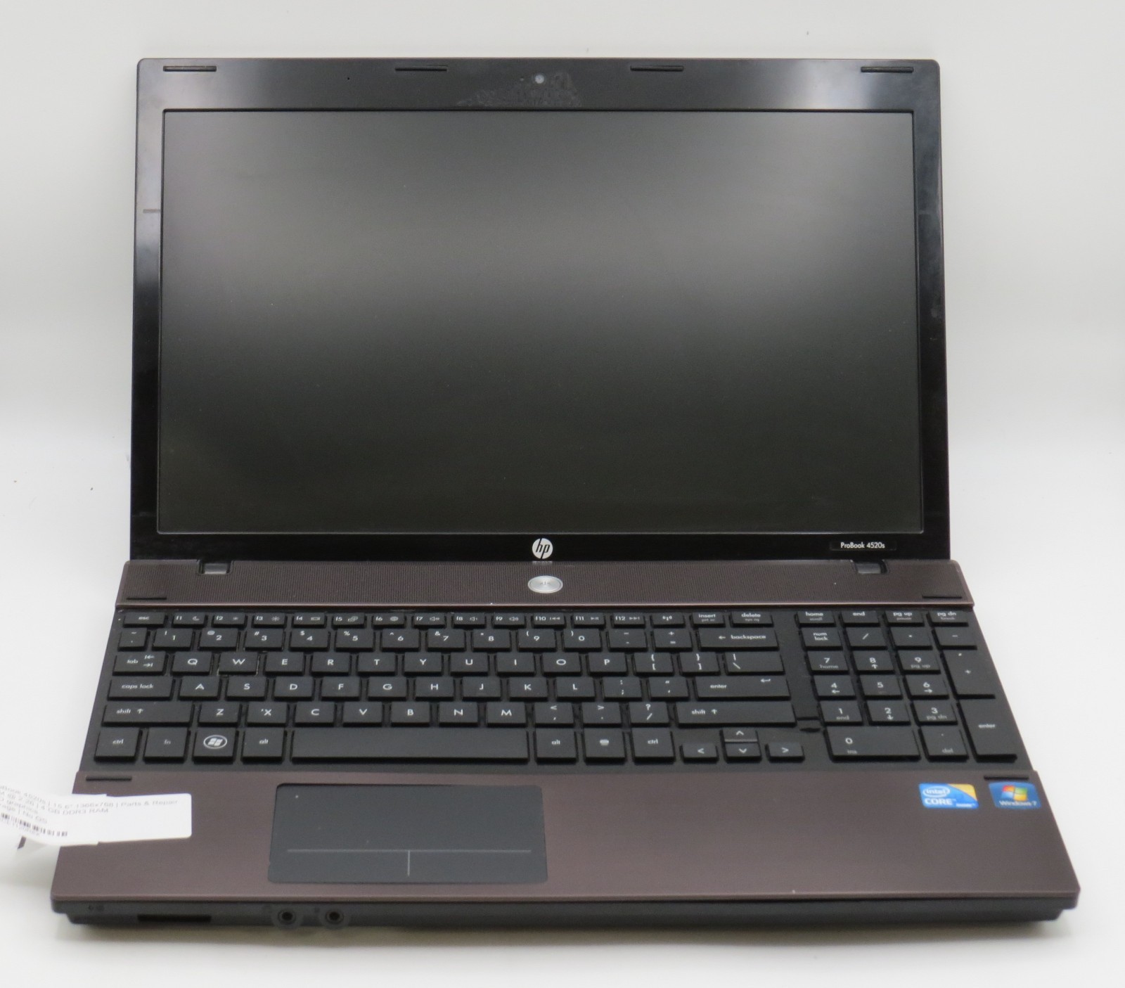 HP ProBook 4520s | i3-350m @ 2.26GHz | 4GB DDR3 | 15.6″ | No HD/OS/AC | Parts