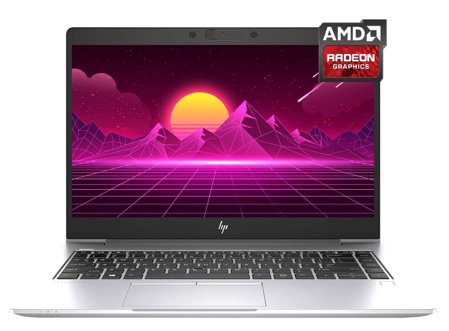 14″ FHD HP EliteBook Laptop PC: Ryzen 5 Pro 3500U 8GB RAM – 256GB NVME SSD