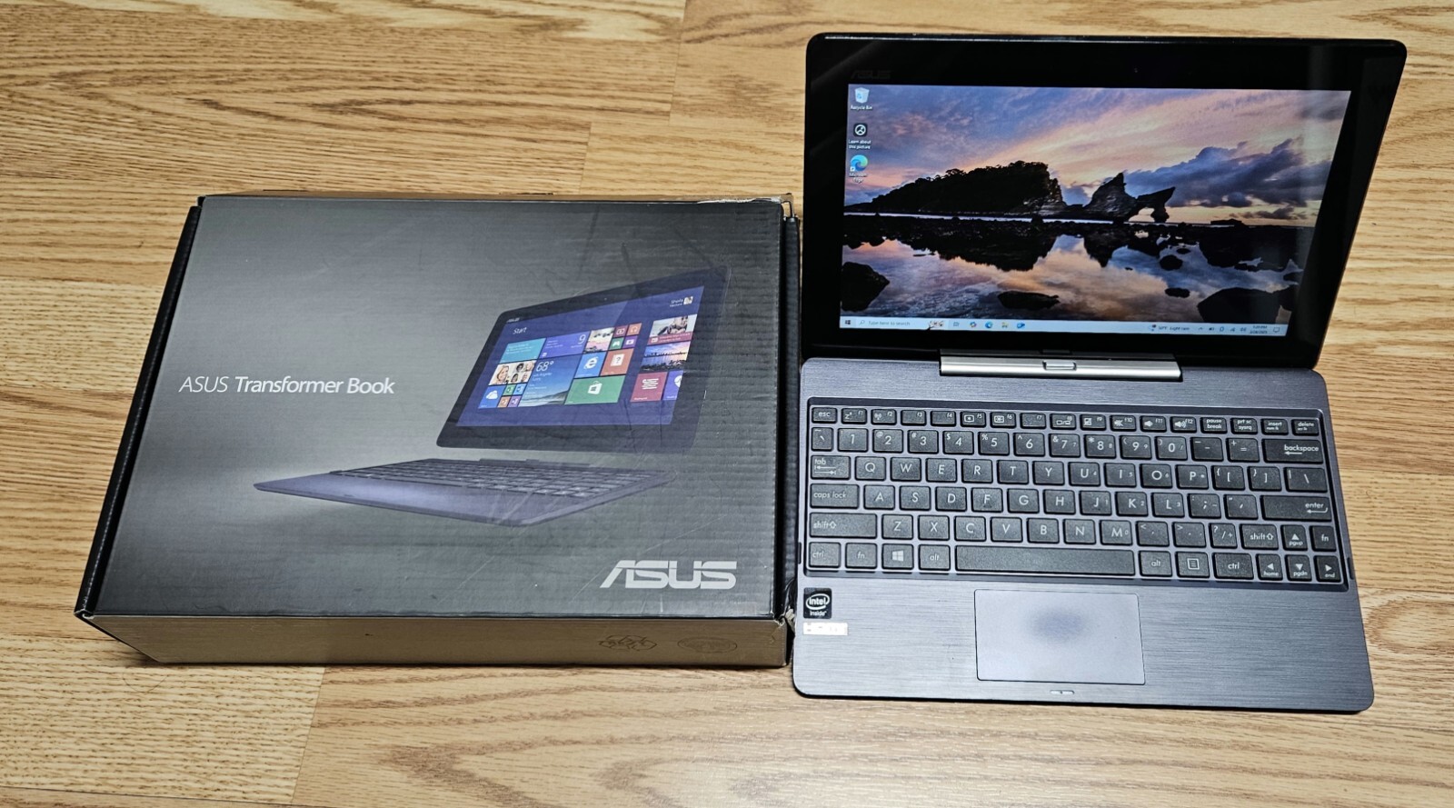 Asus Transformer Book T100TA Win10 64GB 10.1″ screen with box – FREE SHIP