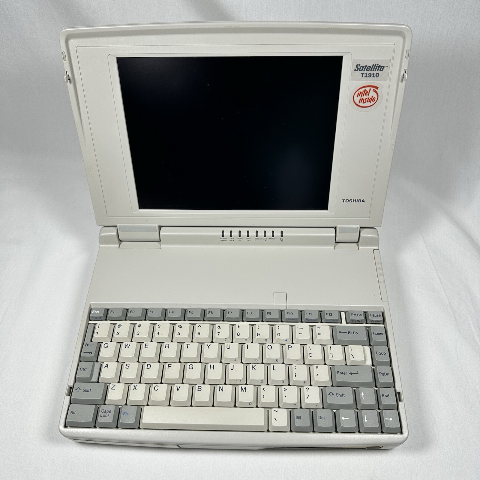 Toshiba Satellite T1910 Laptop Computer PA1113U Vintage UNTESTED – FOR PARTS!
