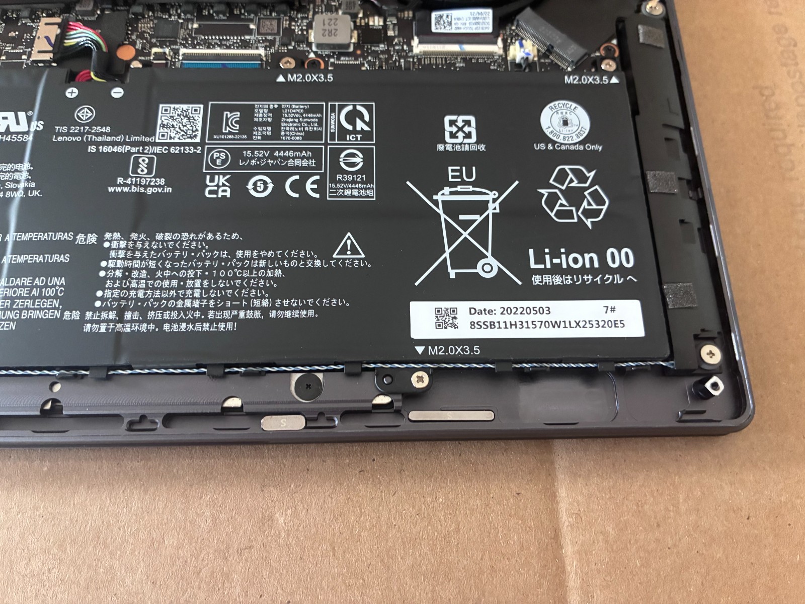 *As-Is* Lenovo Slim 7 Pro X 14ARH7 14.5″ Ryzen 9 6900HS 16GB NO SSD RTX 3050 |
