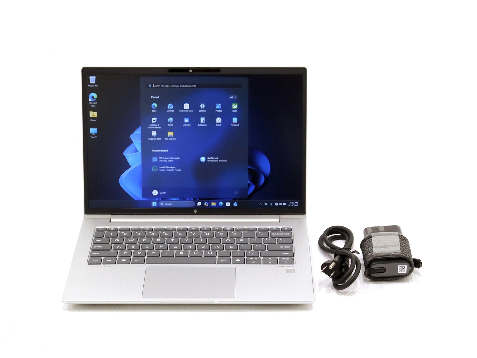 HP EliteBook 645 G11 14.0″ AMD Ryzen 5 Pro 7535U 16GB RAM 256GB NVMe W11 Pro