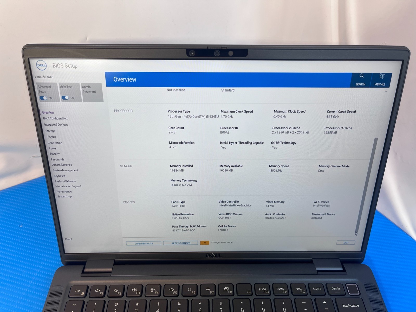 2024 Dell Latitude 7440 14″ FHD+ i5-1345U 1.60 GHz 16GB 512GB /AS IS READ