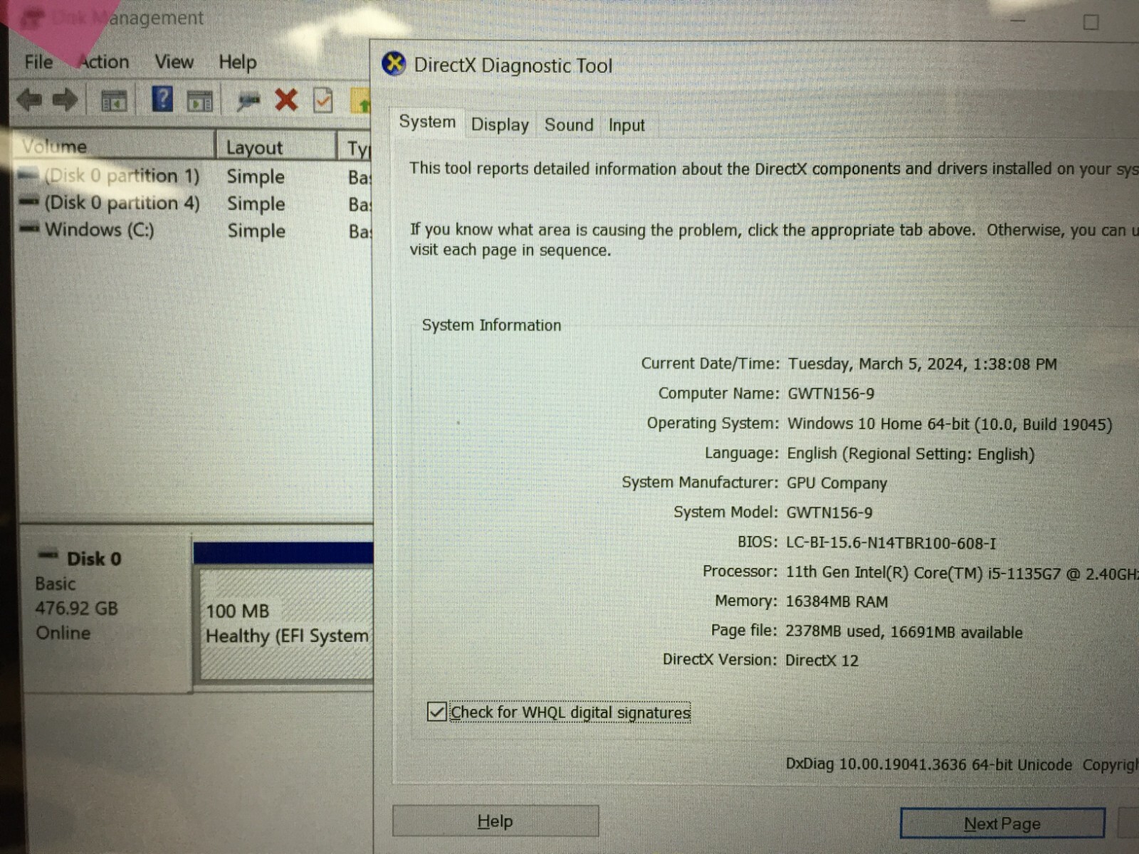 Gateway 15.6 FHD Ultra Slim Notebook GWTN156-9BL I5-1135G7 16GB 512GB SSD, Blue