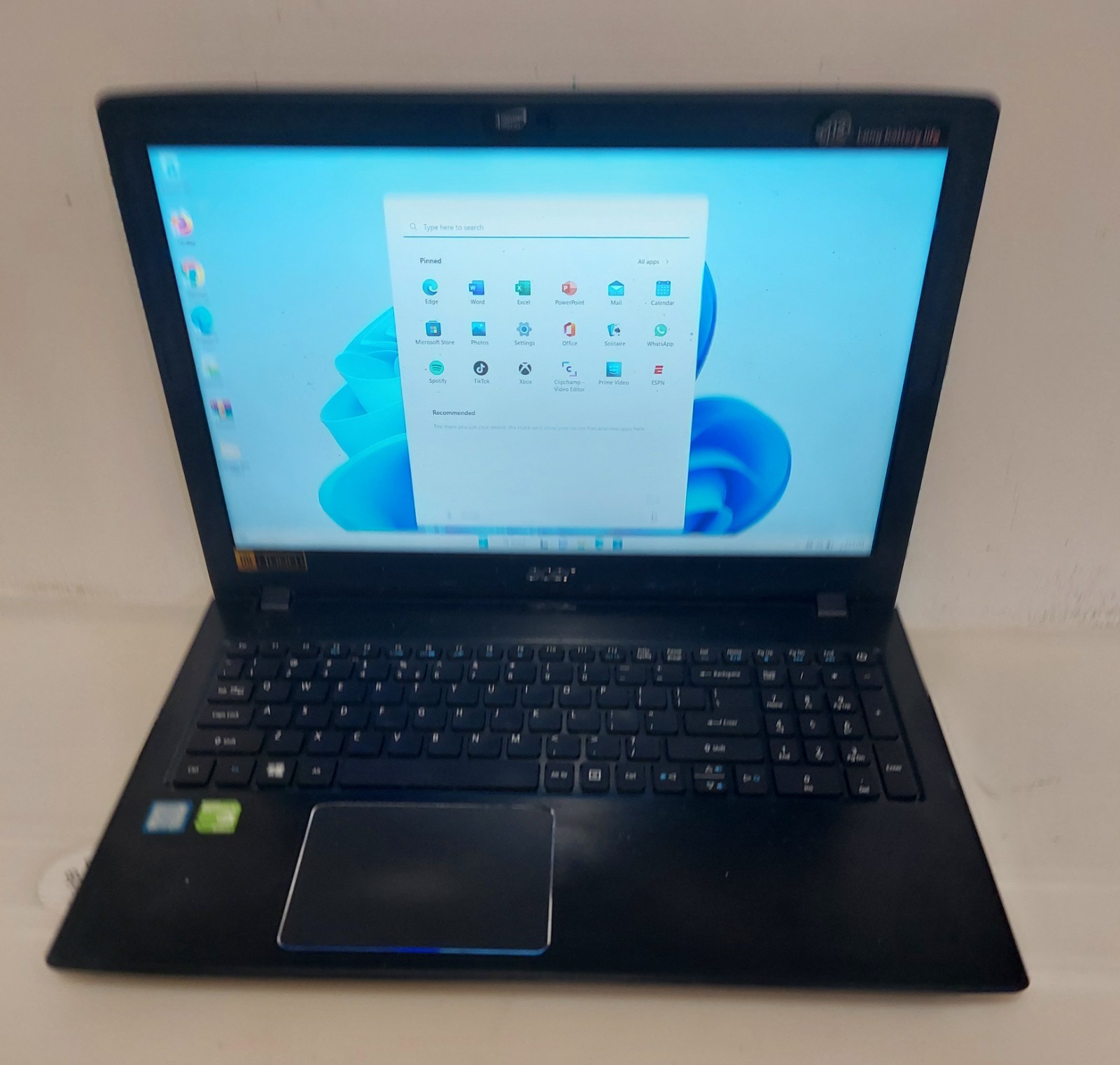 ACER ASPIRE E5-575 series CORE i7 7TH Gen G FORCE 1TB 16 RAM