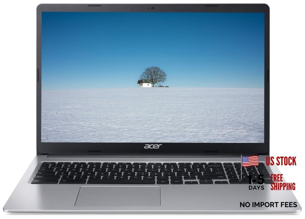 2024 Chromebook, 15″ HD IPS ComfyView Screen, Intel Celeron N Processor 64GB