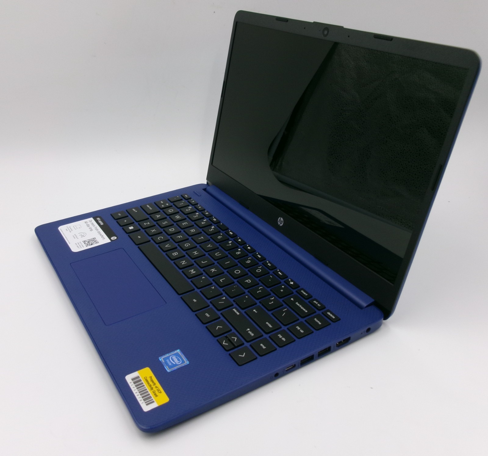 HP 14-DQ0055DX Blue Intel Celeron N4120 16GB 64GB eMMC Windows 10