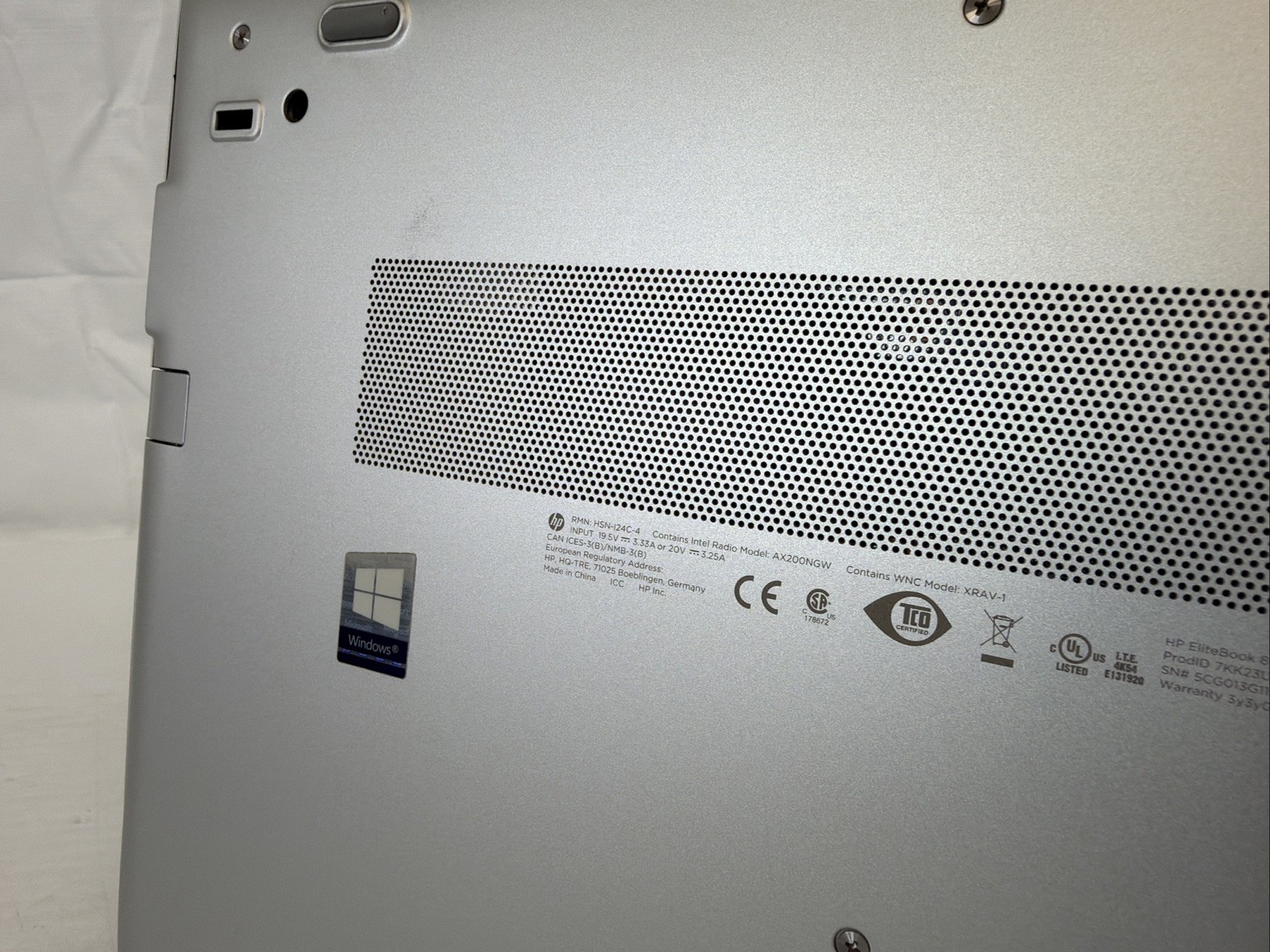HP EliteBook 840 G6 14” Core i5-8365U 1.60GHz 16GB 512GB NVMe Win 11 Pro