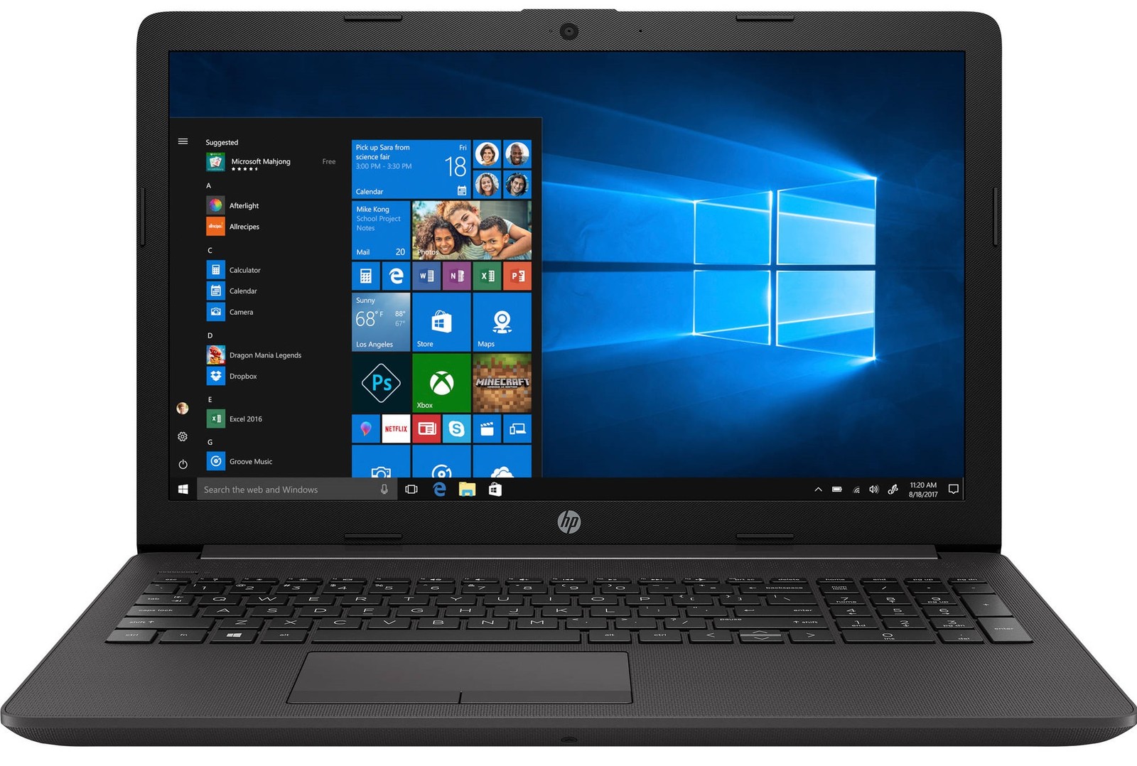 HP Essential 250 G7 15.6″ Intel Core i3 10th Gen 4GB 256GB Windows 11 Good