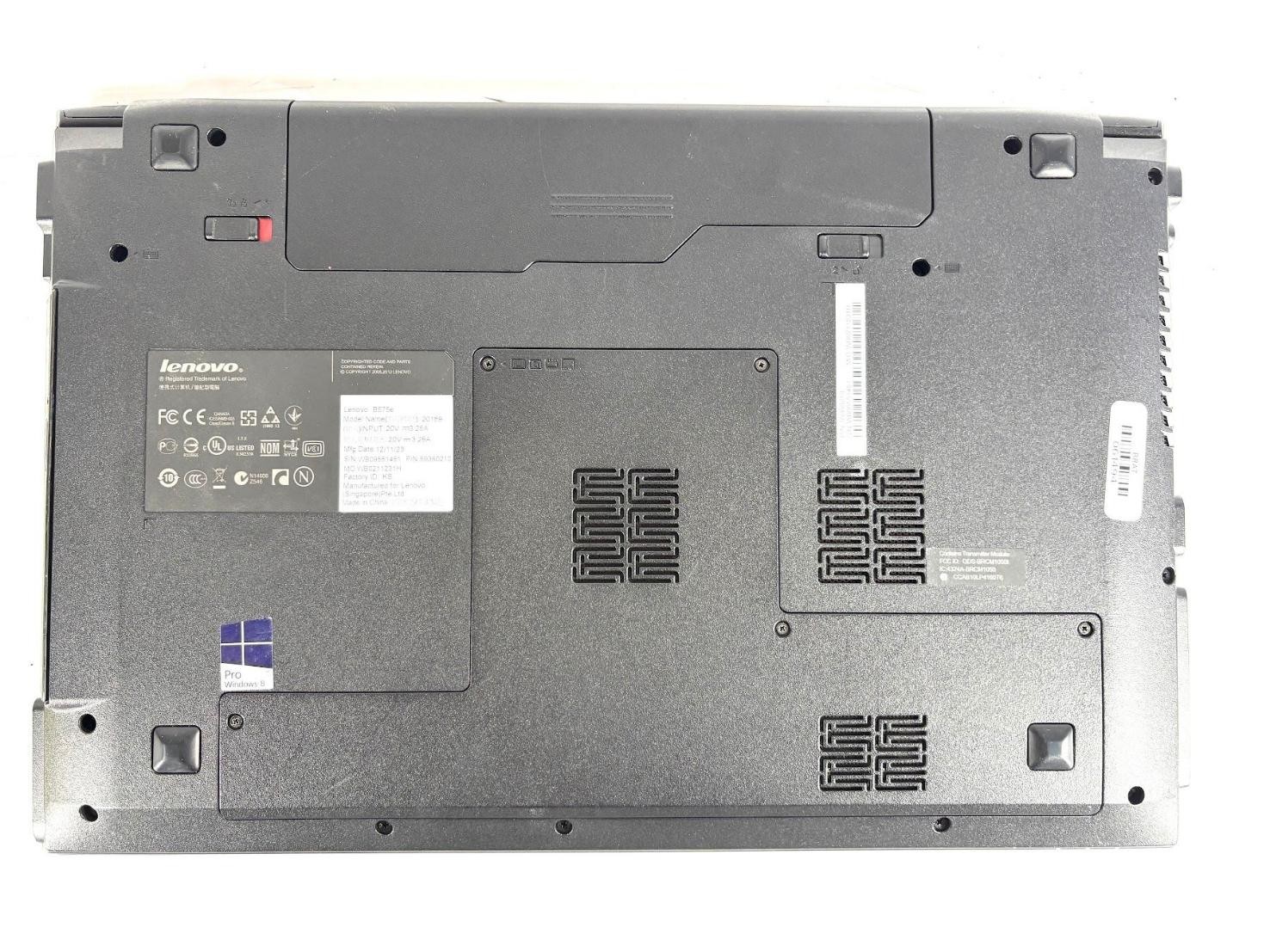 Lenovo B575e 15.6″ HD 1.7GHz AMD E2-1800 4GB RAM 320GB HDD Windows 10 Pro